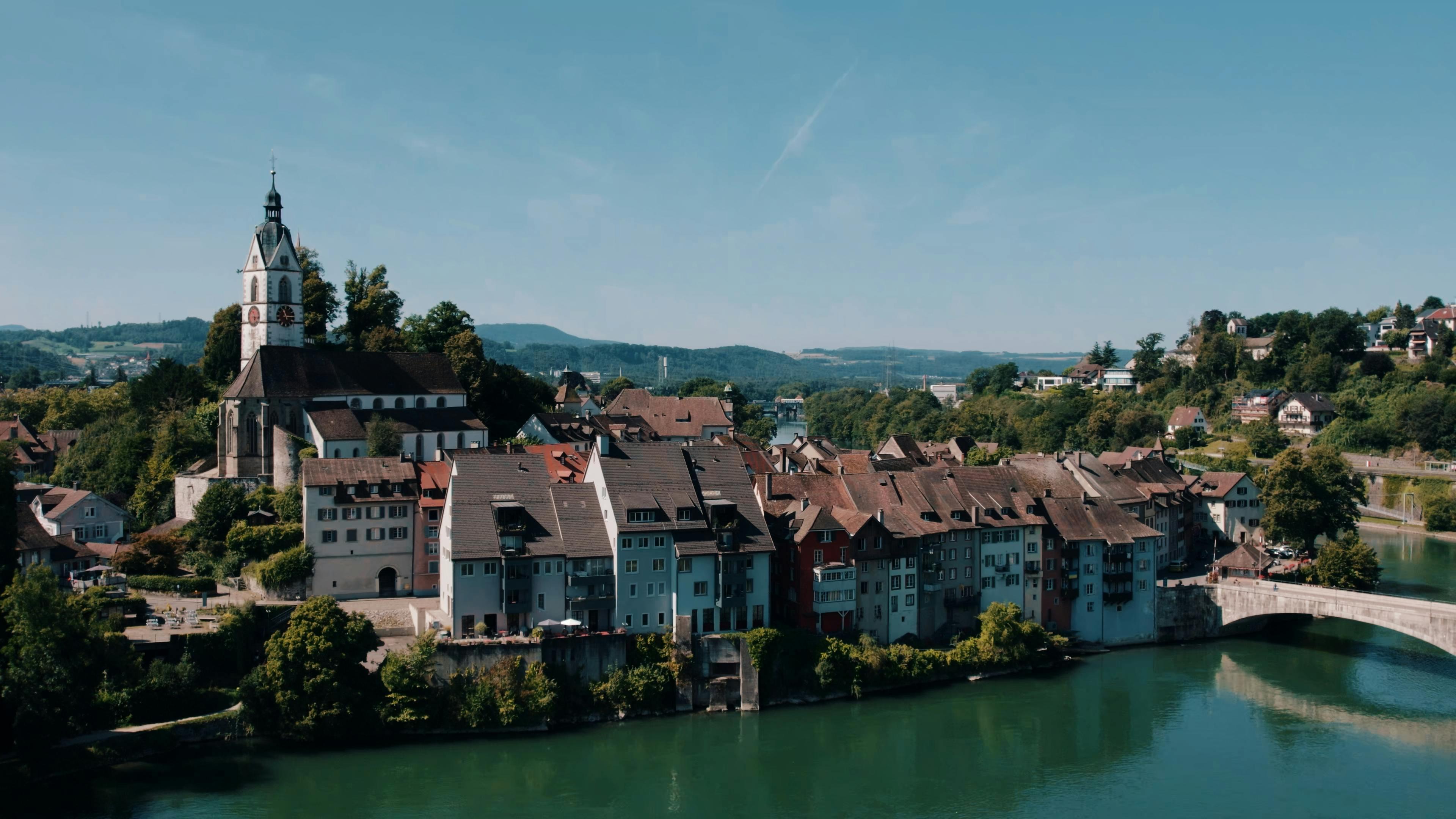 Landschaftsbild von Aargau