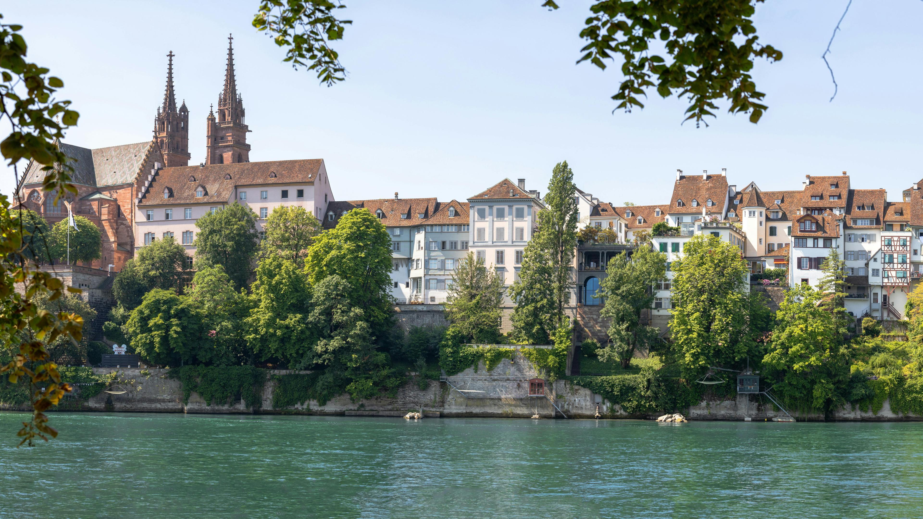 Landschaftsbild von Basel-Stadt