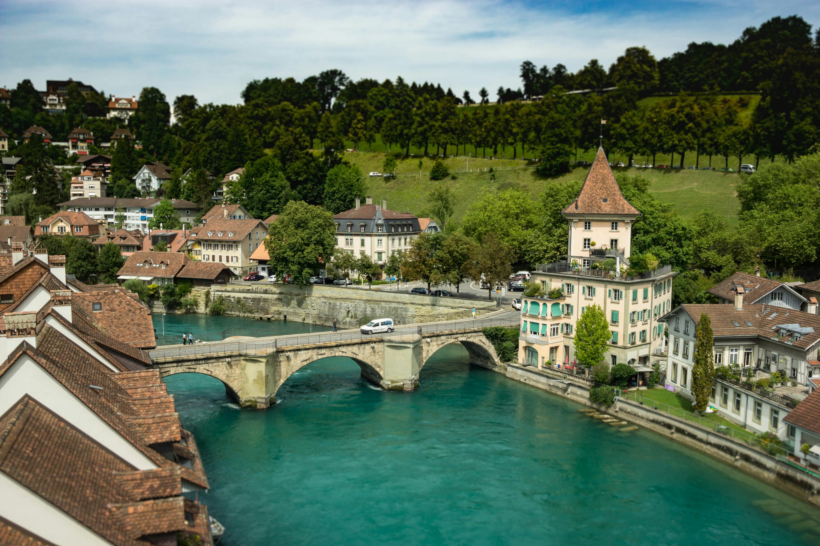 Landschaftsbild von Bern