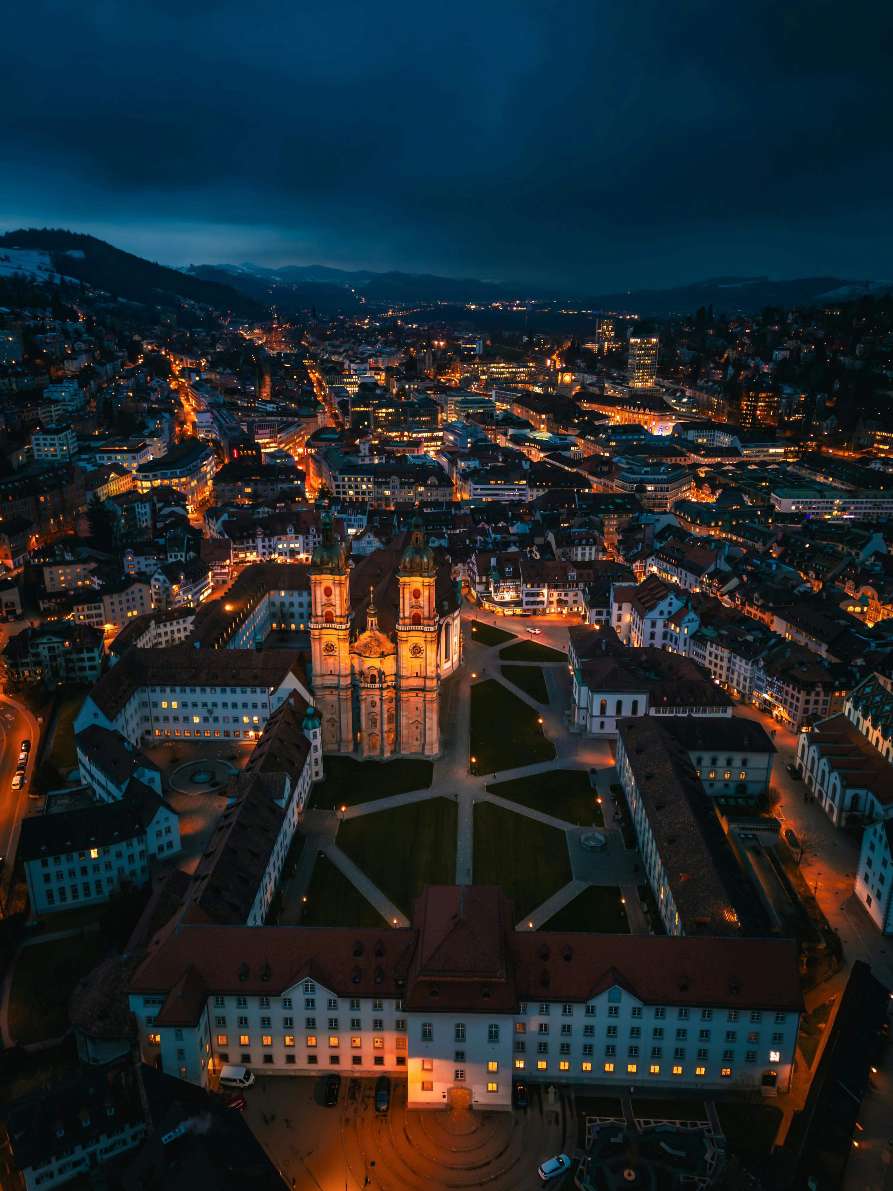 Landschaftsbild von St. Gallen
