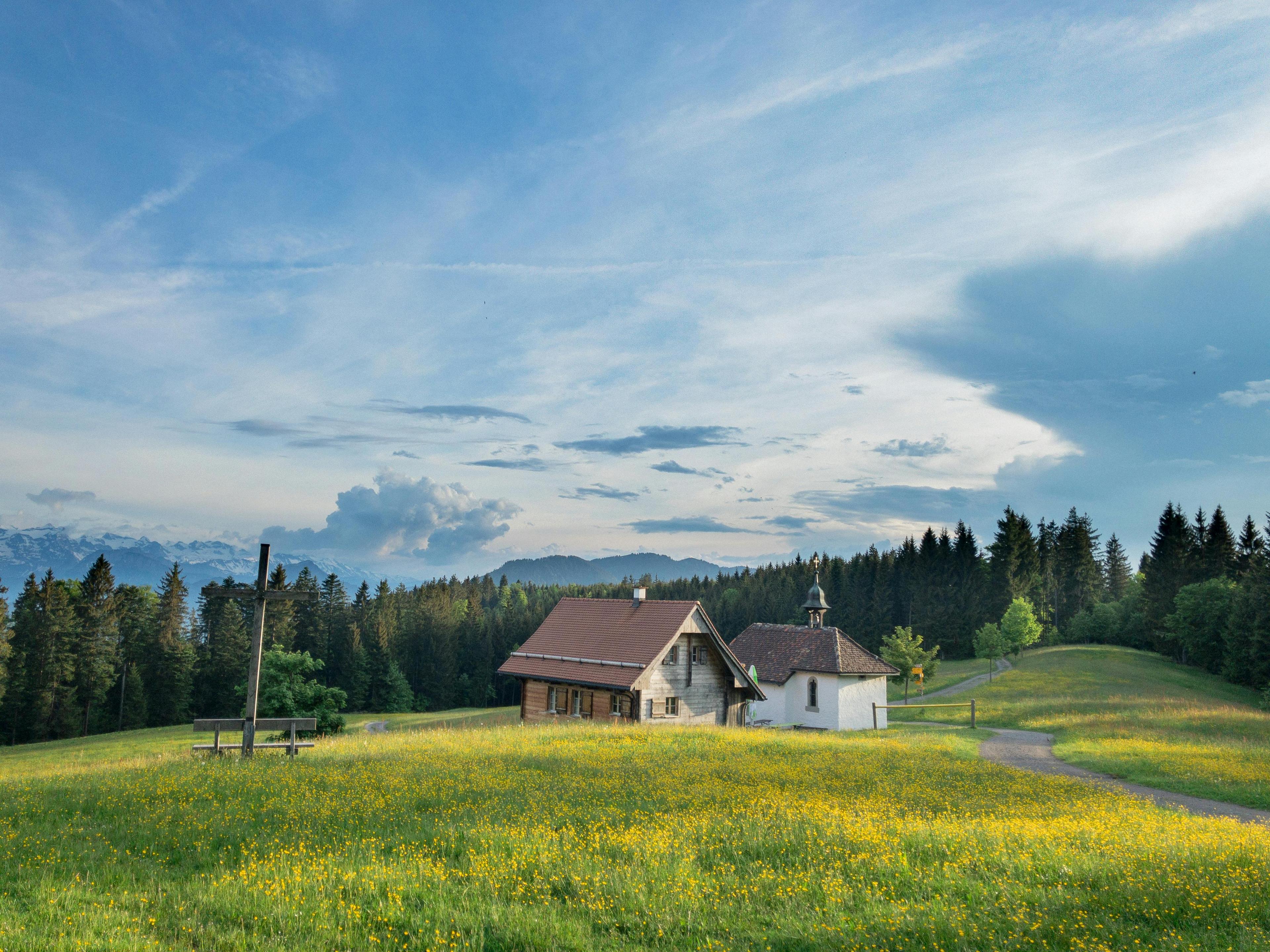 Landschaftsbild von Zug